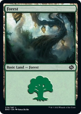 Image for Forest (276) (276) [The Brothers' War] - Magic: The Gathering