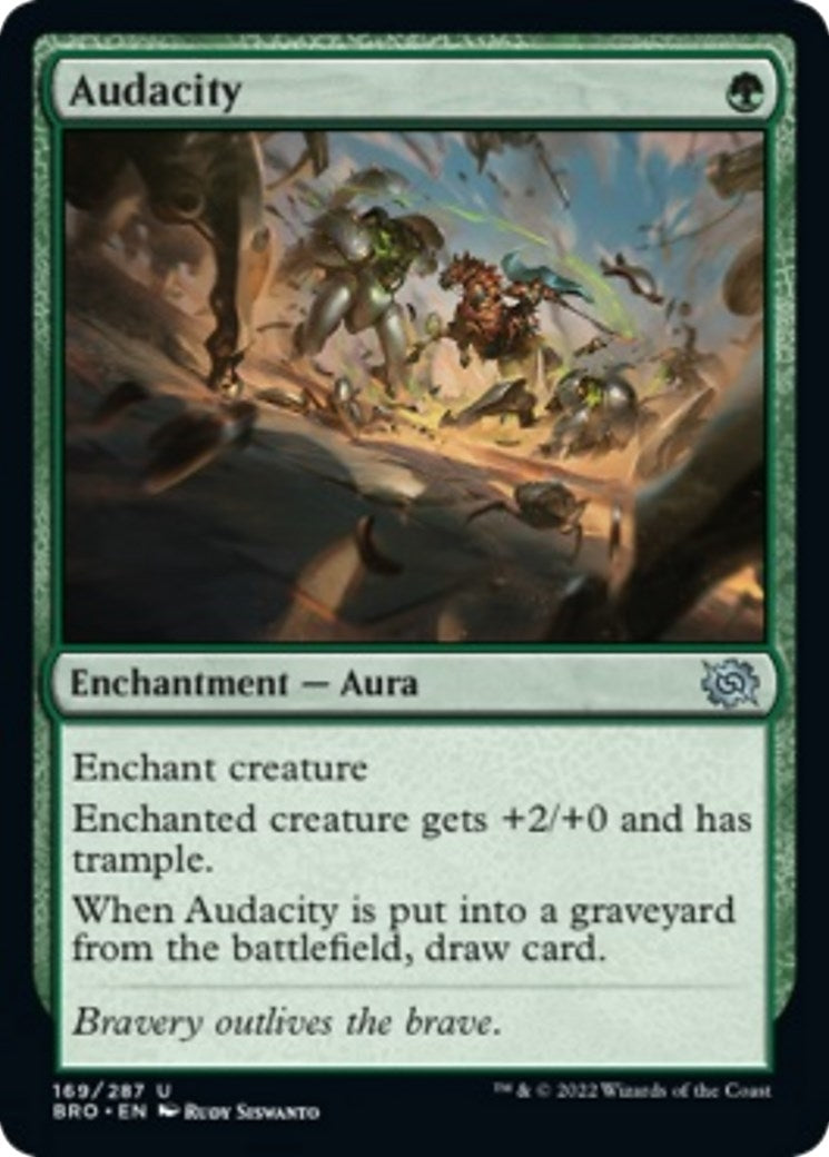Image for Audacity (169) [The Brothers' War] - Magic: The Gathering