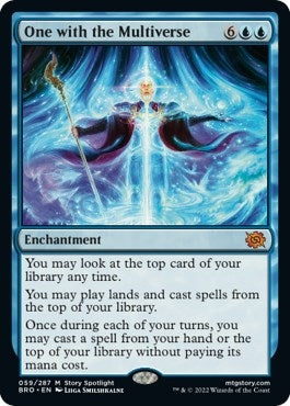 Image for One with the Multiverse (59) [The Brothers' War] - Magic: The Gathering