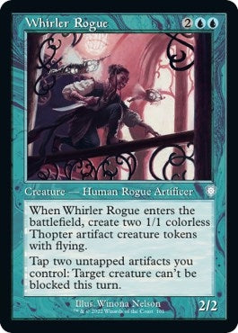 Image for Whirler Rogue (Retro Frame) (101) [The Brothers' War] - Magic: The Gathering