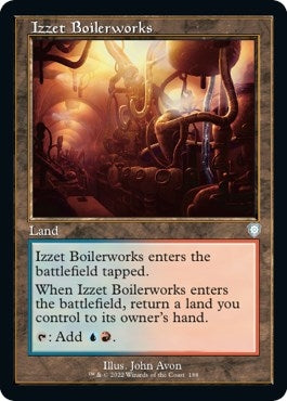 Image for Izzet Boilerworks (Retro Frame) (188) [The Brothers' War] - Magic: The Gathering