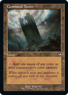 Image for Command Tower (Retro Frame) (178) [The Brothers' War] - Magic: The Gathering