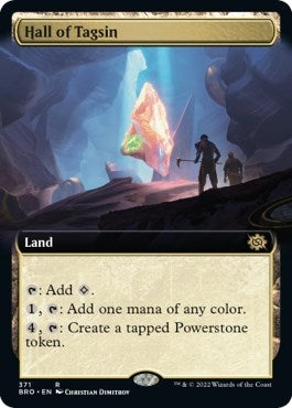 Image for Hall of Tagsin (Extended Art) (371) [The Brothers' War] - Magic: The Gathering
