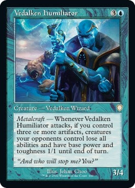 Image for Vedalken Humiliator (Retro Frame) (100) [The Brothers' War] - Magic: The Gathering