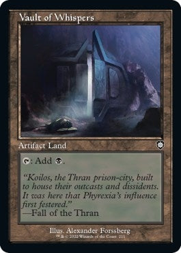 Image for Vault of Whispers (Retro Frame) (211) [The Brothers' War] - Magic: The Gathering