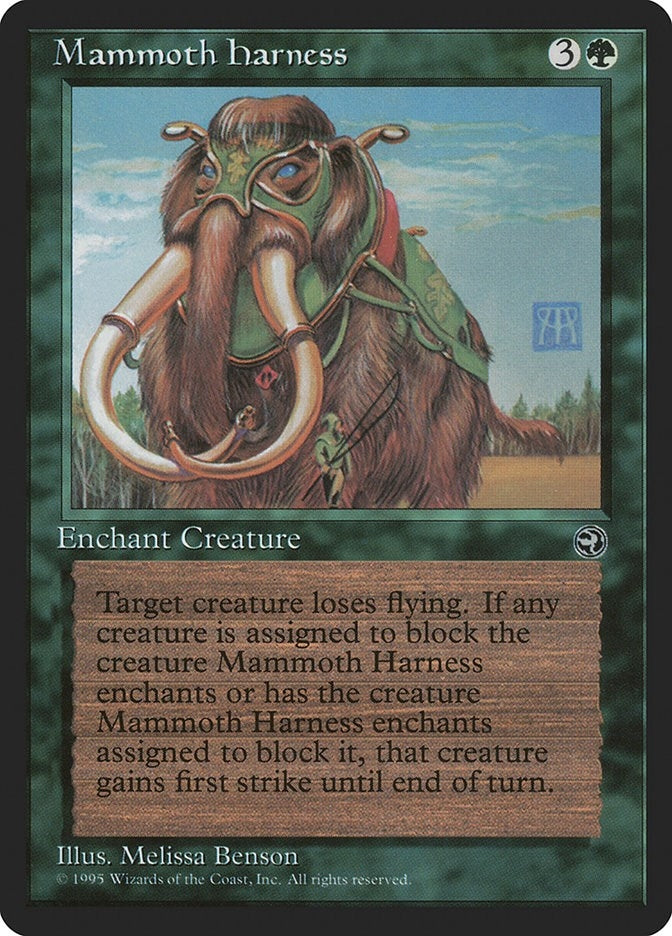Image for Mammoth Harness [Homelands] - Magic: The Gathering