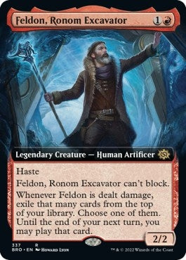 Image for Feldon, Ronom Excavator (Extended Art) (337) [The Brothers' War] - Magic: The Gathering