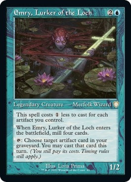 Image for Emry, Lurker of the Loch (Retro Frame) (81) [The Brothers' War] - Magic: The Gathering