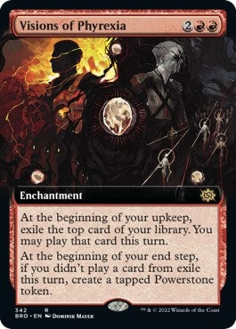 Image for Visions of Phyrexia (Extended Art) (342) [The Brothers' War] - Magic: The Gathering