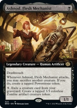 Image for Ashnod, Flesh Mechanist (Extended Art) (323) [The Brothers' War] - Magic: The Gathering