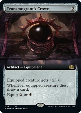 Image for Transmogrant's Crown (Extended Art) (334) [The Brothers' War] - Magic: The Gathering