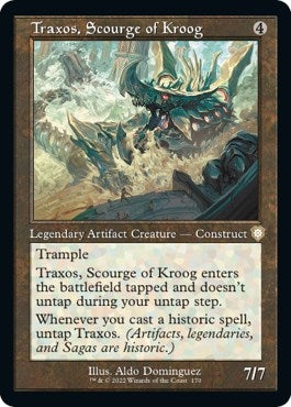 Image for Traxos, Scourge of Kroog (Retro Frame) (170) [The Brothers' War] - Magic: The Gathering