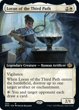 Image for Loran of the Third Path (Extended Art) (304) [The Brothers' War] - Magic: The Gathering