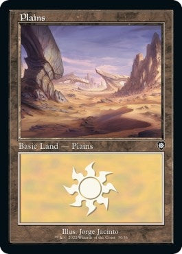 Image for Plains (30) (Retro Frame) (30) [The Brothers' War] - Magic: The Gathering