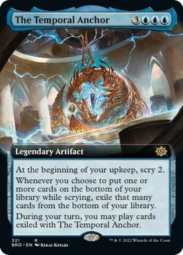 Image for The Temporal Anchor (Extended Art) (321) [The Brothers' War] - Magic: The Gathering
