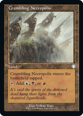 Image for Crumbling Necropolis (Retro Frame) (179) [The Brothers' War] - Magic: The Gathering