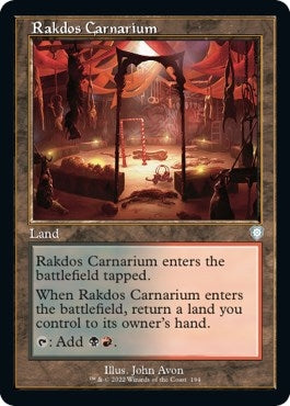 Rakdos Carnarium (Retro Frame) (194) [Commander: The Brothers' War]