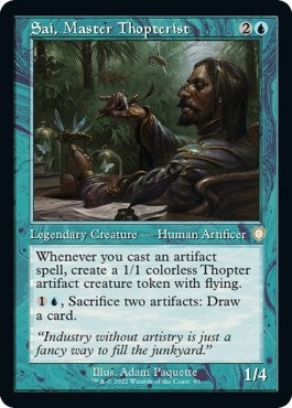 Image for Sai, Master Thopterist (Retro Frame) (93) [The Brothers' War] - Magic: The Gathering