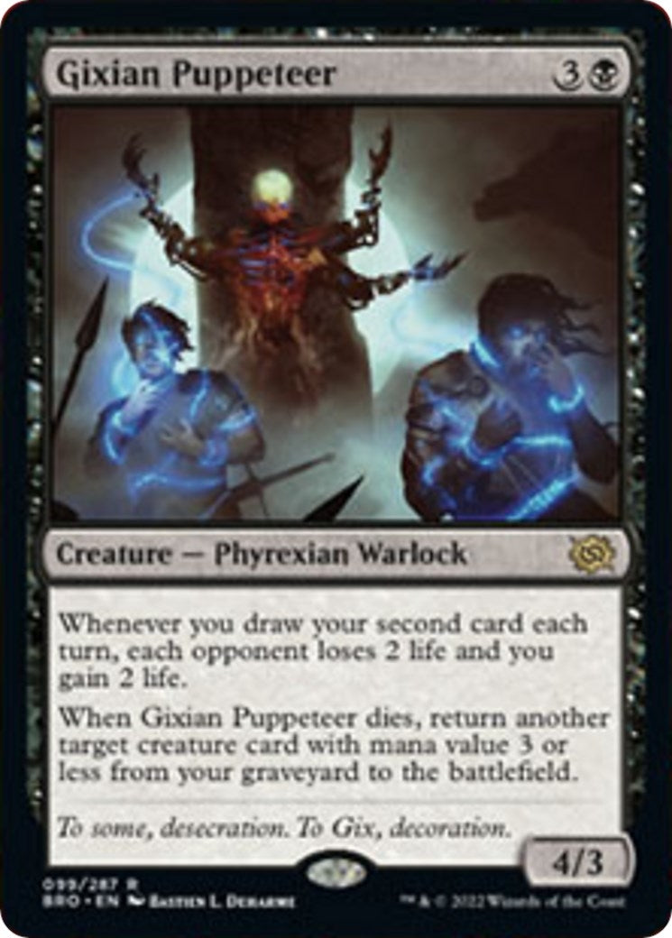Image for Gixian Puppeteer (99) [The Brothers' War] - Magic: The Gathering