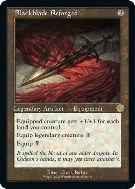 Image for Blackblade Reforged (6) [The Brothers' War: Retro Frame Artifacts] - Magic: The Gathering