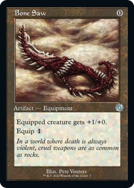 Image for Bone Saw (7) [The Brothers' War: Retro Frame Artifacts] - Magic: The Gathering
