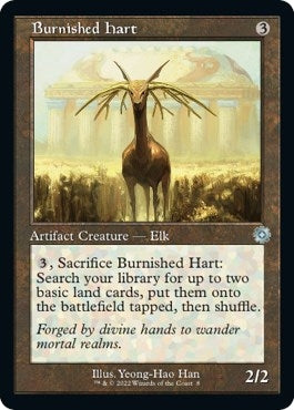 Image for Burnished Hart (8) [The Brothers' War: Retro Frame Artifacts] - Magic: The Gathering