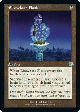 Image for Elsewhere Flask (15) [The Brothers' War: Retro Frame Artifacts] - Magic: The Gathering