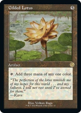 Image for Gilded Lotus (17) [The Brothers' War: Retro Frame Artifacts] - Magic: The Gathering