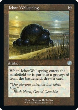 Image for Ichor Wellspring (21) [The Brothers' War: Retro Frame Artifacts] - Magic: The Gathering