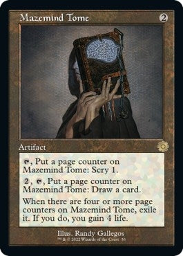Image for Mazemind Tome (30) [The Brothers' War: Retro Frame Artifacts] - Magic: The Gathering