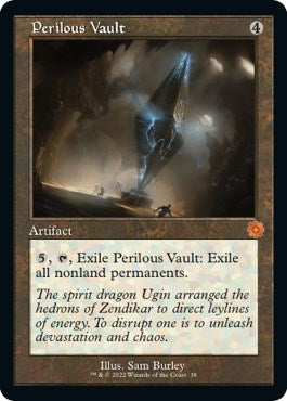 Image for Perilous Vault (38) [The Brothers' War: Retro Frame Artifacts] - Magic: The Gathering