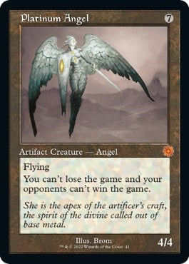 Image for Platinum Angel (41) [The Brothers' War: Retro Frame Artifacts] - Magic: The Gathering