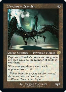 Image for Psychosis Crawler (44) [The Brothers' War: Retro Frame Artifacts] - Magic: The Gathering