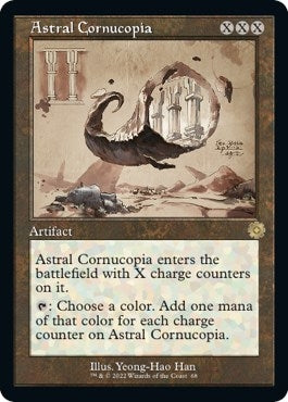 Image for Astral Cornucopia (Schematic) (68) [The Brothers' War: Retro Frame Artifacts] - Magic: The Gathering