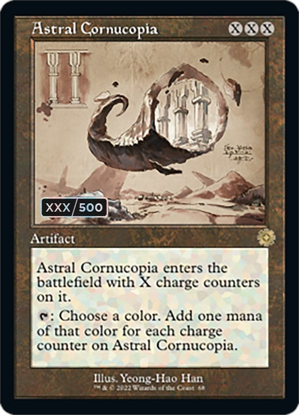 Image for Astral Cornucopia (Schematic) (Serial Numbered) (68) [The Brothers' War: Retro Frame Artifacts] - Magic: The Gathering