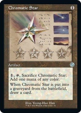 Image for Chromatic Star (Schematic) (74) [The Brothers' War: Retro Frame Artifacts] - Magic: The Gathering