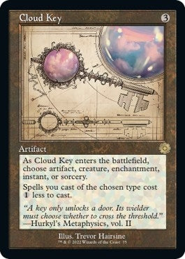 Cloud Key (Schematic) (75) [The Brothers' War: Retro Frame Artifacts]