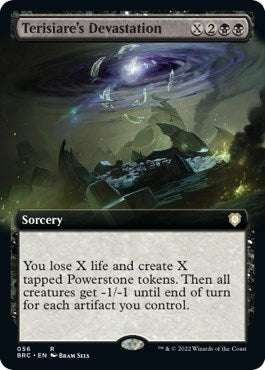 Image for Terisiare's Devastation (Extended Art) (56) [The Brothers' War] - Magic: The Gathering