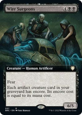 Image for Wire Surgeons (Extended Art) (57) [The Brothers' War] - Magic: The Gathering