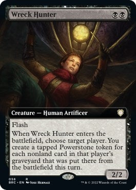 Image for Wreck Hunter (Extended Art) (58) [The Brothers' War] - Magic: The Gathering