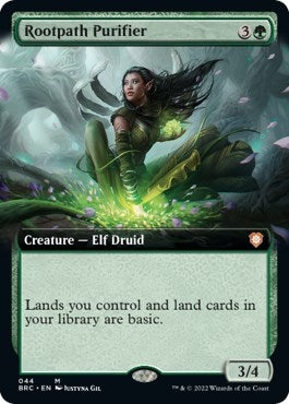 Image for Rootpath Purifier (Extended Art) (44) [The Brothers' War] - Magic: The Gathering