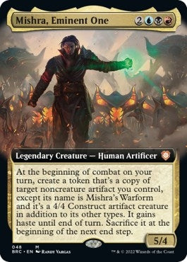 Image for Mishra, Eminent One (Extended Art) (48) [The Brothers' War] - Magic: The Gathering