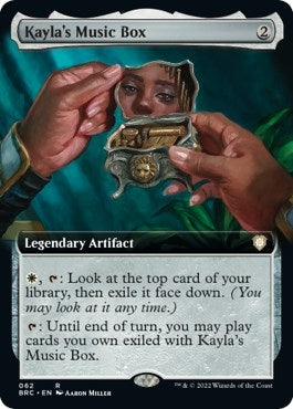 Image for Kayla's Music Box (Extended Art) (62) [The Brothers' War] - Magic: The Gathering