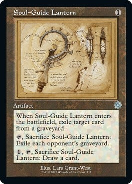 Image for Soul-Guide Lantern (Schematic) (117) [The Brothers' War: Retro Frame Artifacts] - Magic: The Gathering