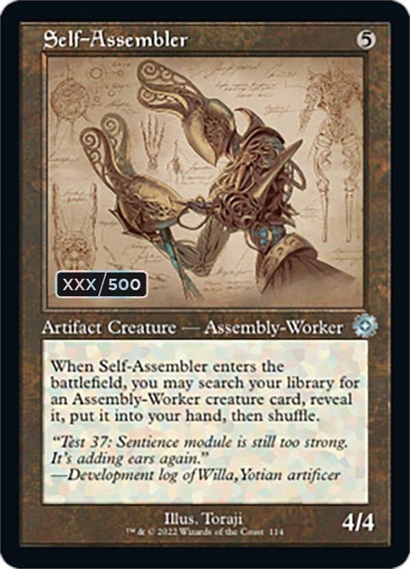 Image for Self-Assembler (Schematic) (Serial Numbered) (114) [The Brothers' War: Retro Frame Artifacts] - Magic: The Gathering