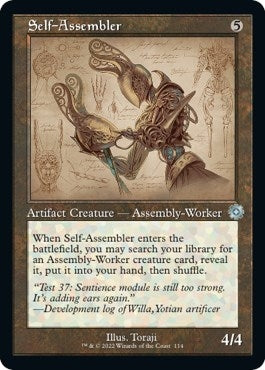 Image for Self-Assembler (Schematic) (114) [The Brothers' War: Retro Frame Artifacts] - Magic: The Gathering