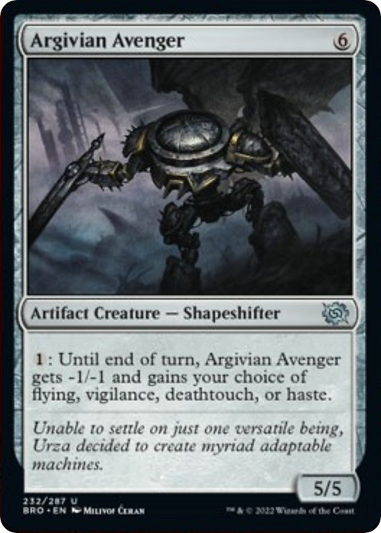 Image for Argivian Avenger (232) [The Brothers' War] - Magic: The Gathering
