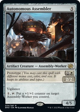 Image for Autonomous Assembler (34) [The Brothers' War] - Magic: The Gathering