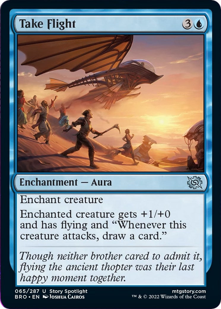 Image for Take Flight (65) [The Brothers' War] - Magic: The Gathering