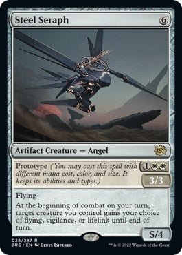 Image for Steel Seraph (38) [The Brothers' War] - Magic: The Gathering